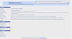 Desktop Screenshot of digitalzentrale.de